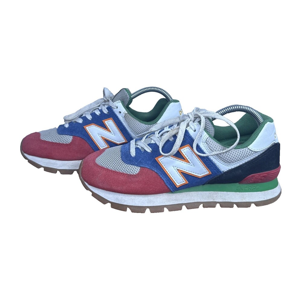 New Balance 574 Mens Size 8 ML574DRY Multicolor Rugged Classics Sneaker Shoes